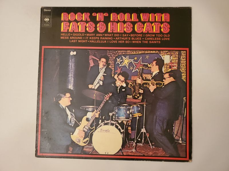 Fats & His Cats Rock 'N' Roll With Fats & His Cats vinyl record